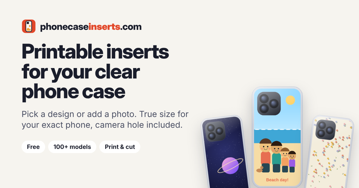 Phone Case Insert Google Pixel Case Insert Templates: Free Printable PDF